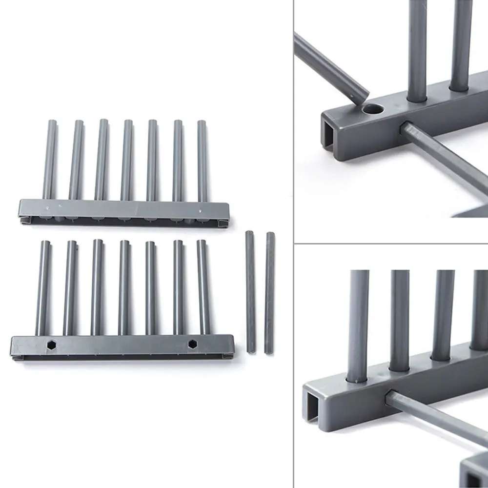 1 шт. полка для посуды хранения съемный стеллаж горшков крышка подставка тарелок