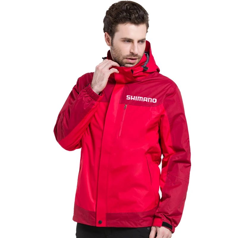 

New Winter Men Fishing Jacket Windproof Coat Fishing Suit Warm Plus Velvet Waterproof Hiking Climbing Clothes