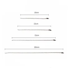 50 шт. 2,4 мм шарики цепочки оптом с разъемом подходит для брелока/Куклы/этикетки ручной тег соединитель DIY ювелирные изделия ручной работы Z921