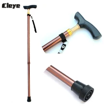 

Cleye Professional Old Man Walking Stick High Grade Aluminum Alloy One Legged Telescopic Old Cruthes Solid Non Slip Elderly Cane