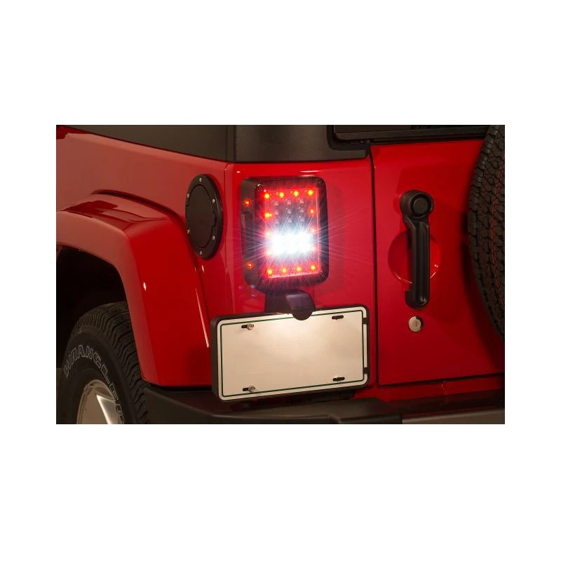 Suparee For 07-17 Jeep Wrangler LED Tail Light JK Rear Brake Reverse Turn Lamp