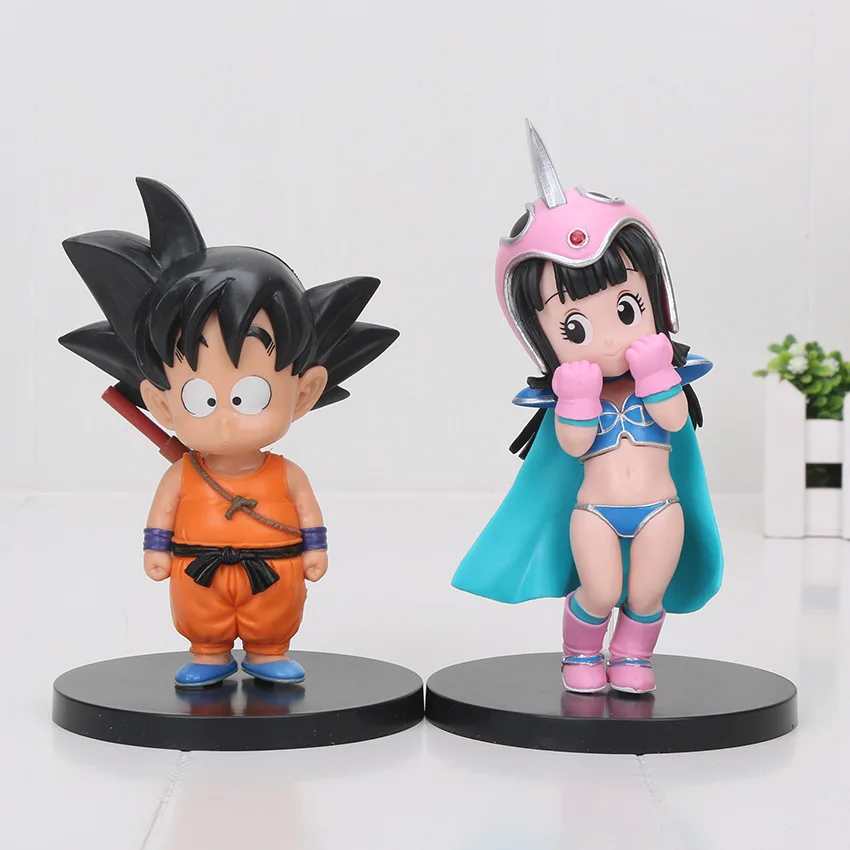 Горячая Dragon Ball с рисунком из аниме «Драконий жемчуг зет» Чичи Свадебный комплект ювелирных изделий из ПВХ пластмассовая фигурка DragonBall детства Гоку Чичи Коллекция Модель игрушки Рождественский подарок - Цвет: 15CM A