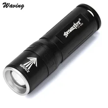 Bicycle Light Cycling Bike Head Front Light 2017 Super Bright Zoom 3 Modes CREE XML font