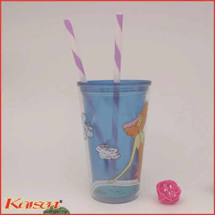 

Free ship, 9 inch long stopper light purple white strip straws BPA free, manufacturer direct sale