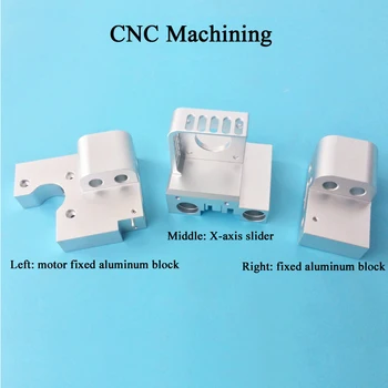 

Prusa i3 MK2 X&Y axis fixed block Suitable for E3D Titan Aero printer 3pcs/set aluminum slider CNC machining