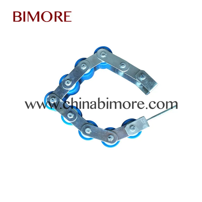 

BIMORE KM5130070G01 Escalator Handrail Support Chain 8 Rollers Roller Size OD60mm Thickness 55mm