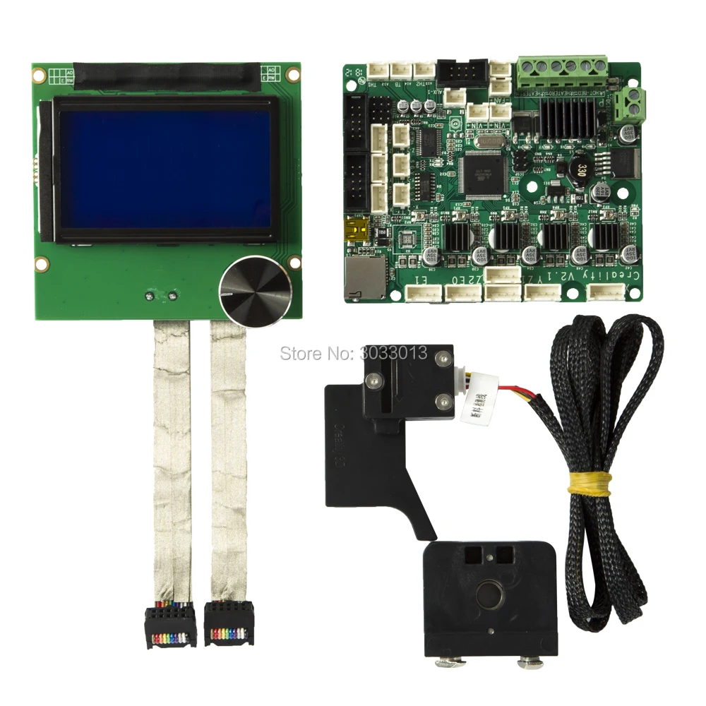 

Monitoring Alarm Protection Kit with LCD screen and Mainboard update for CR-10S 3D printer 300mm/400mm send by DHL