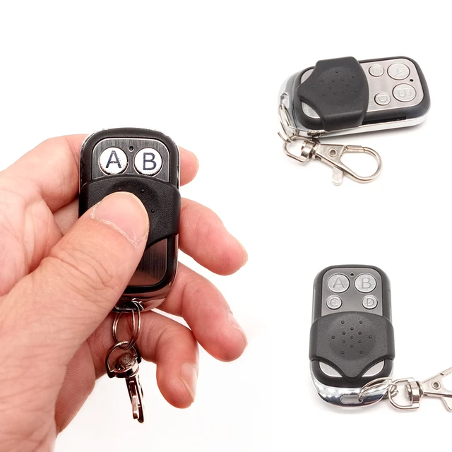 Universal ABCD Key Remote Control 433.92MHZ Remote Cloning 4 Channel