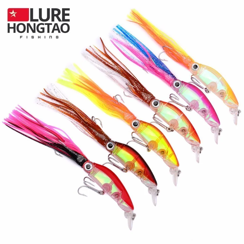 Извлечь HONGTAO squid приманка рыболовная 120 мм/22 г качество профессиональной Иска