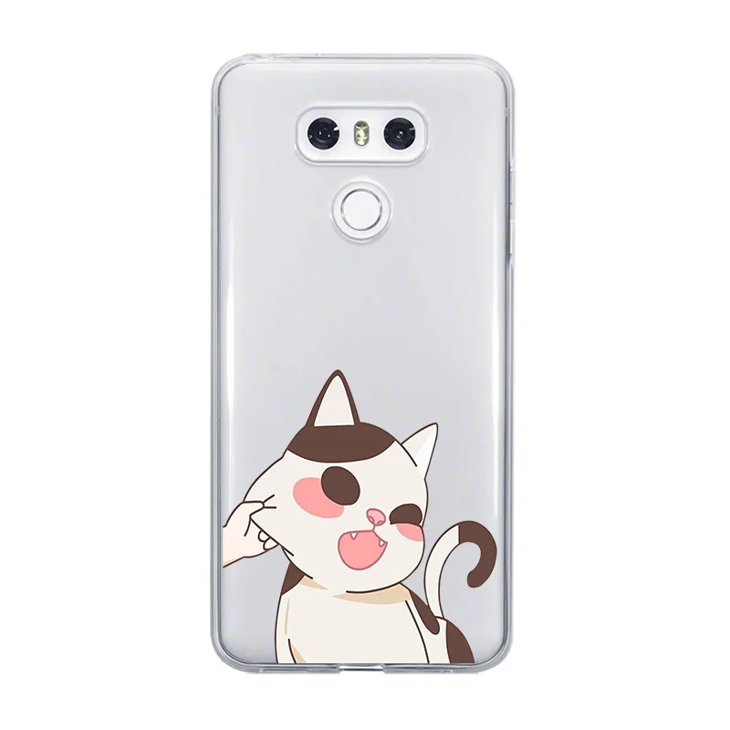 Ciciber щенок крышка с котенком для LG G6 G7 G5 G4 V20 V30 V35 V40 THINQ мягкий чехол для телефона для LG K8 K7 K10 K4 K9 K11 плюс