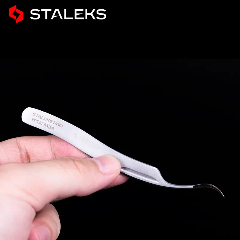 

STALEKS PRO 41-4 Type High Precision Tweezers Eyelash Grafting Flowering Essential Anti Static Tweezers Top Quality