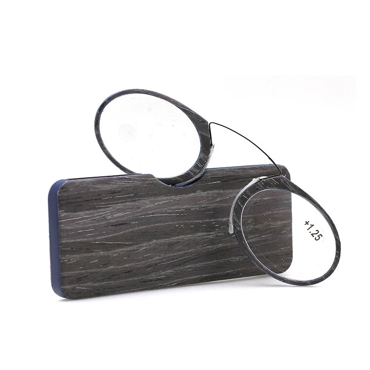 Logorela Nose Resting Reading Glasses +1.0 to +3.5, Portable SOS Wallet Reader clip on Mini reading glasses with case Logorela Nose Resting Reading Glasses +1.0 to +3.5, Portable SOS Wallet Reader clip on Mini reading glasses with case