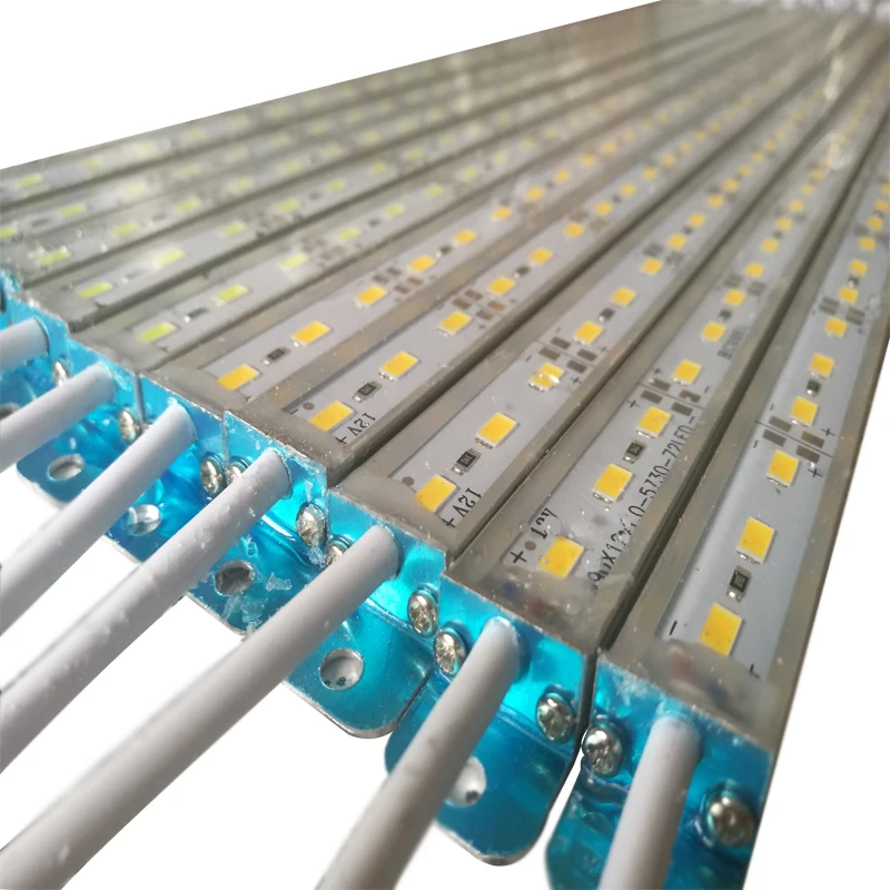 

100CM led rigid strip bar lights waterproof IP68 SMD 5050 5730 Double row DC 12V 36leds RGB Warm white outdoor Lighting 5pcs/lot