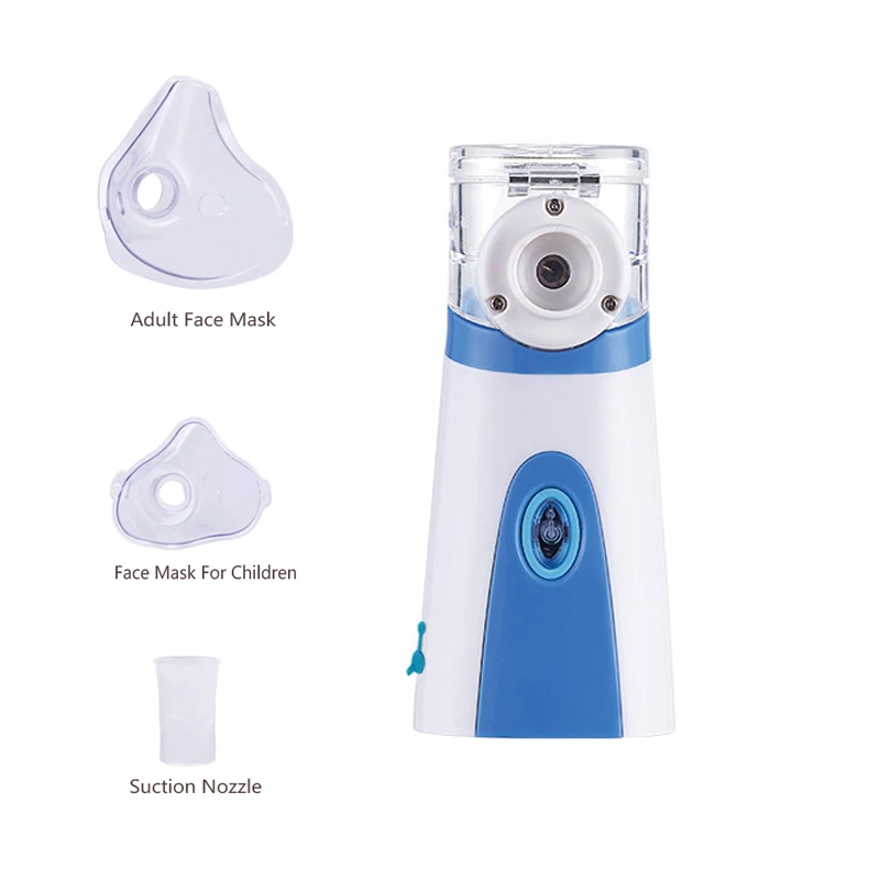 

Handhead Mini Ultrasonic Nebulizer Asthma Atomizer Inhaler Portable Mesh Nebuliser Humidifier Sprayer For Adult Children