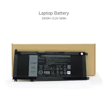 100% Original 15.2V 56Wh 33YDH Standard Rechargeable Li-ion Battery for Dell Inspiron 7788 Machine