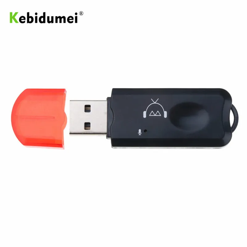 Kebidumei USB bluetooth ресивер стерео аудио Музыка V2.1 громкой связи беспроводной bluetooth адаптер ключ комплект для динамика для iphone