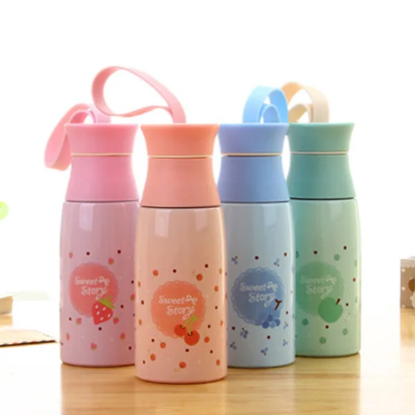 Thermos rose loving mug copo termico bottle thermos for food mug tea thermos garrafa termica