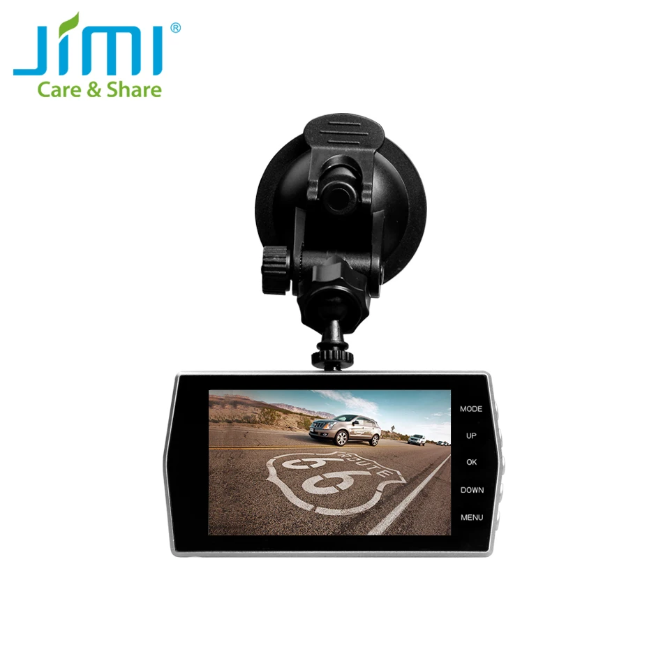 Jimi 1080P JC01 Двойной объектив Dash Cam с Ночное видение Full HD Видеорегистраторы для