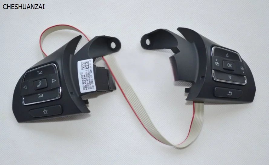 

CHESHUNZAI for VW 2011-2013 PASSAT B7 High quality original Steering wheel Audio,channel and bluetooth control button
