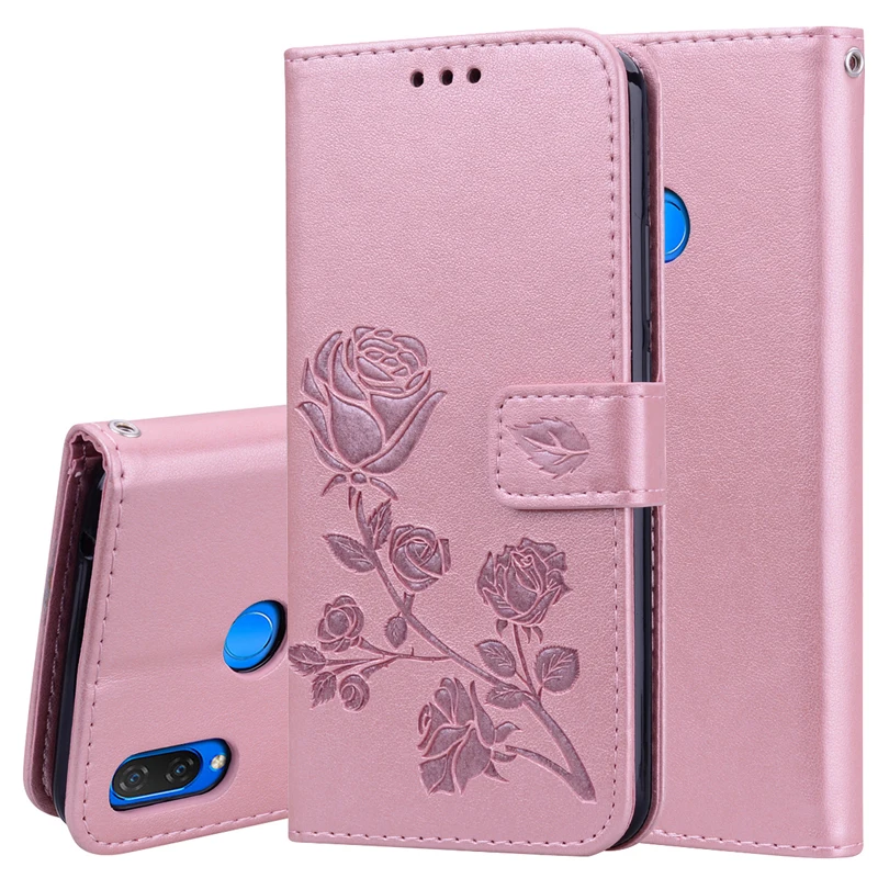 Кожаный чехол книжка с подставкой для Huawei Nova 3 2S 2 чехлы P Smart Plus Nova2 CAN L12 BAC AL00 PIC