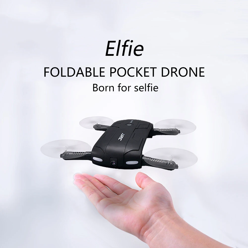 Original JJRC H37 ELFIE 4CH 6 Axis Gyro WIFI FPV Mini Drone RC Quadcopter with HD