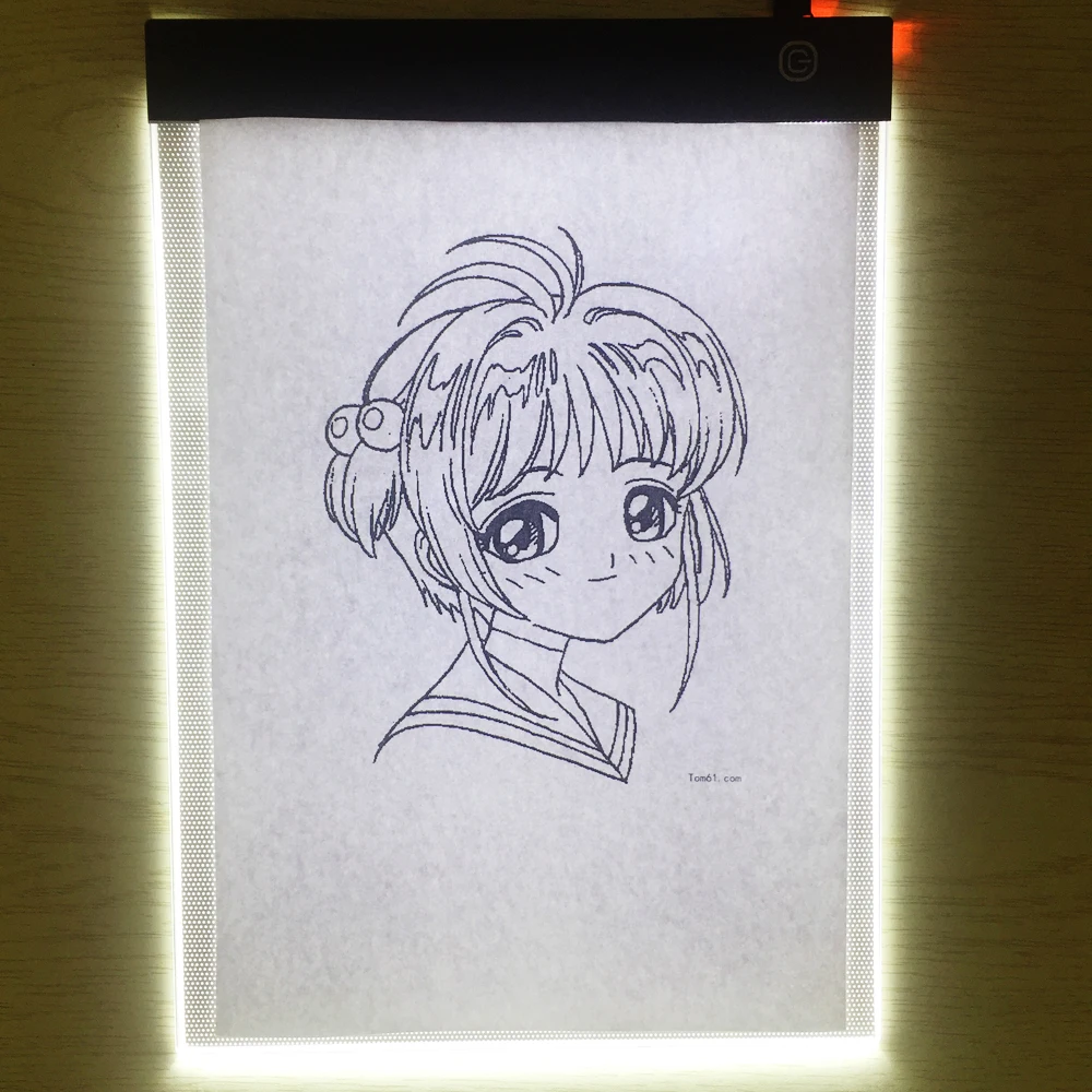 Led Portable A4 Graphic Tablet Night Light Tracing Board Copy Tablet Digital Drawing Pads Artcraft A4 Copy Diamond Painting Lamp (5)