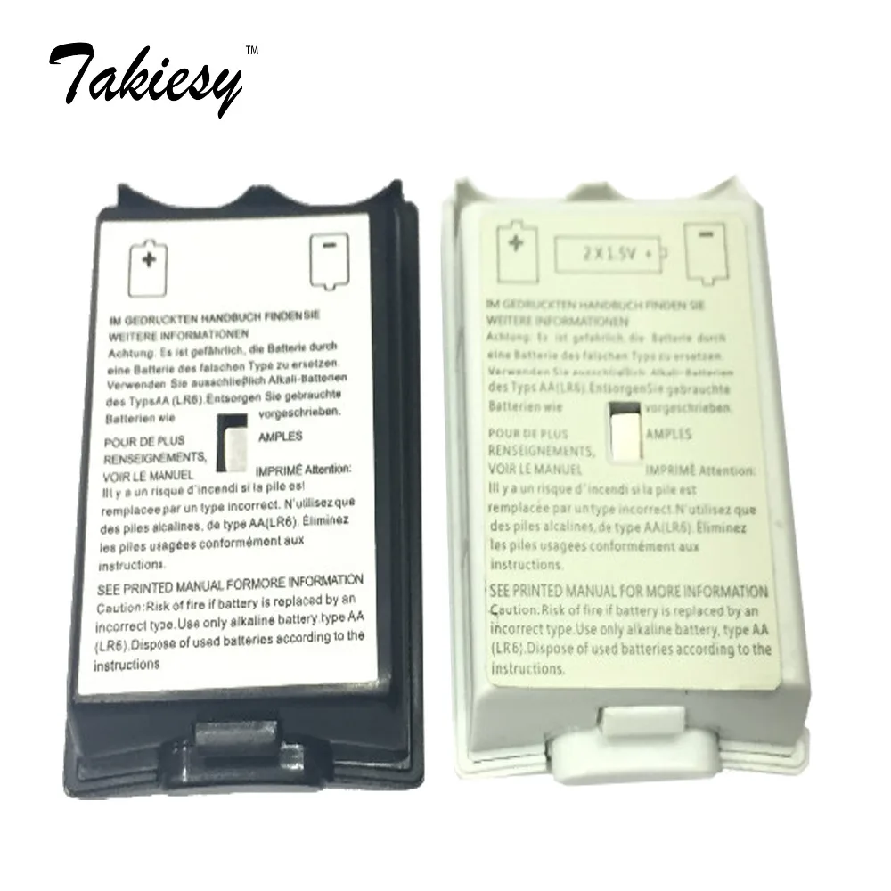 

Battery Pack Cover Shell Case battery cover Kit for Xbox360 Wireless Controller 100pcs/lot whosale instock black/white