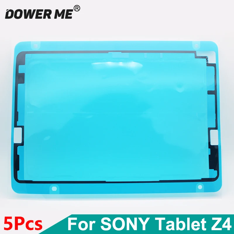 

Dower Me 5Pcs/Lot Front LCD Screen Display Sticker Frame Waterproof Adhesive For Sony Xperia Tablet Z4 SGP771 SGP712