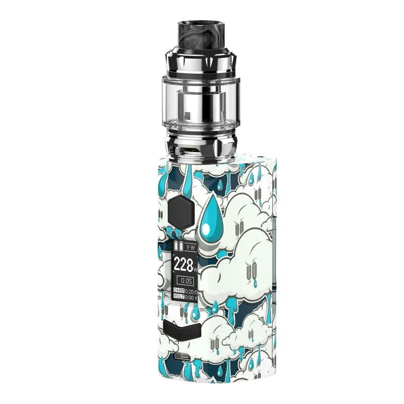 Оригинальный Rincoe манто S комплект TC поле Mod Vape 228 Вт с Метис Смесительный резервуар