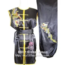 Customize Chinese wushu uniform Kungfu clothing nanquan outfit Martial arts suit dragon embroidery men women children girl boy