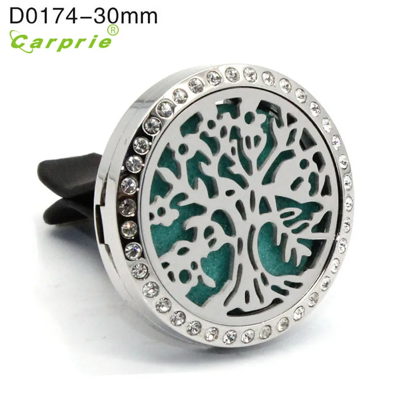 

Dropship Hot Selling Tree pattern Stainless Car Air Auto Vent Freshener Essential Oil Diffuser Gift Locket Decor Gift Aug 15