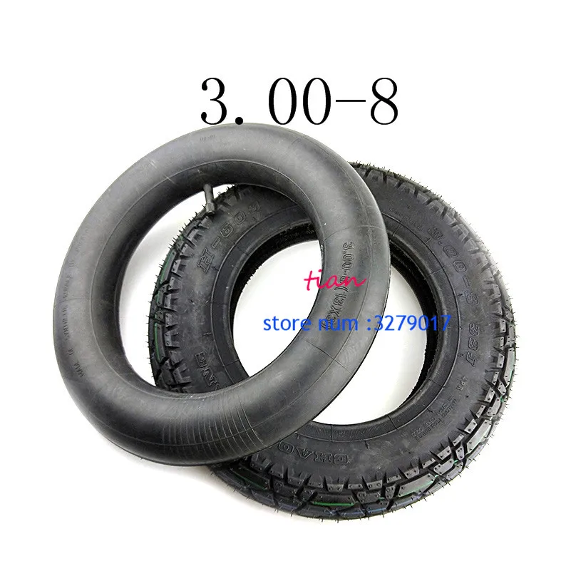 

surper Butyl rubber tire super quality wear 3.00-8 Scooter Tyre & Inner Tube Set MOBILITY SCOOTERS 4PLY Cruise Scooter