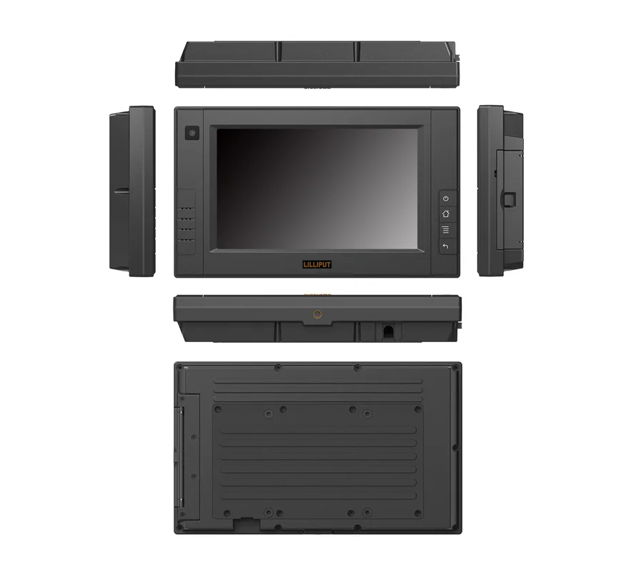 LILLIPUT PC-7106 7" LED Capacitive Touch Screen Embedded PC OS Win CE Linux Android system comply IP64 mobile data terminal PC