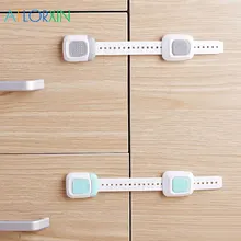 1Pcs Protection Baby Safety Baby Newborn Care Child Refrigerator Drawer Toilet Lock Protection From Children Security Cabinet 1 pcs comfortable cows drawer small infants two colors high quality baby toilet for young children as baby care