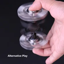 DIY три головы шесть рук шестиугольная спираль ручной Fighet Spinner гироскоп EDC СДВГ снятие стресса Антистресс игрушки палец Спиннер