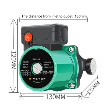 

100W 220V Automatic Heating Circulating pump Household Heating Hot Water Circulation Pump