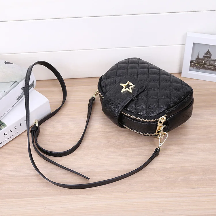Women genuine leather messenger bag 27