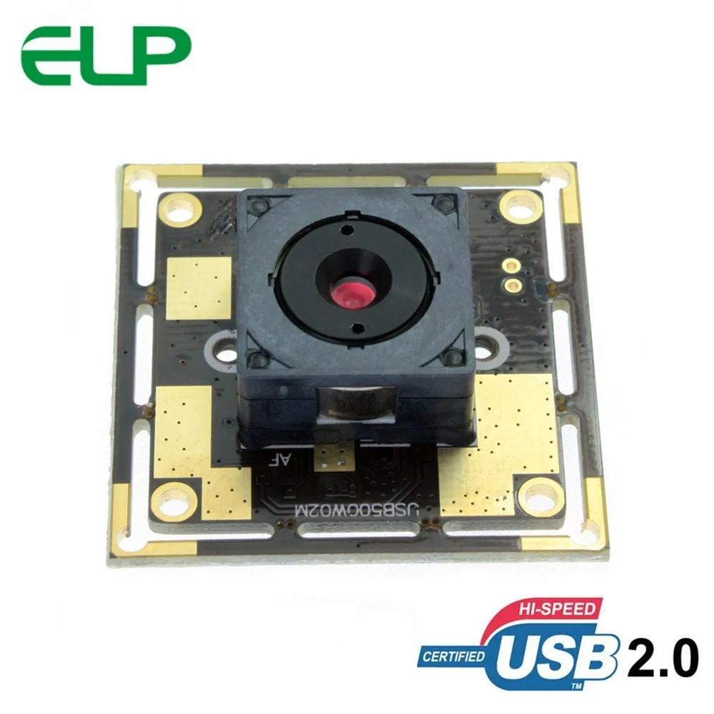

ELP 5MP CMOS MJPEG YUY2 ov5640 30 degree autofocus usb camera webcam for Medical equipment