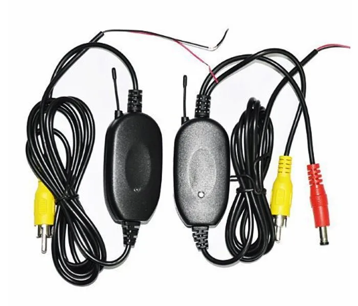 Wireless Video Transmitter Receiver Kit For Car Monitor The Car Rear View Camera Reverse Backup Free