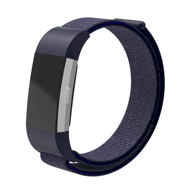 Модный нейлоновый ремешок Sorrea для браслета FitBit Charge 2, умный фитнес-браслет, спортивные часы, браслет на запястье, Сменные аксессуары - Цвет: Blue