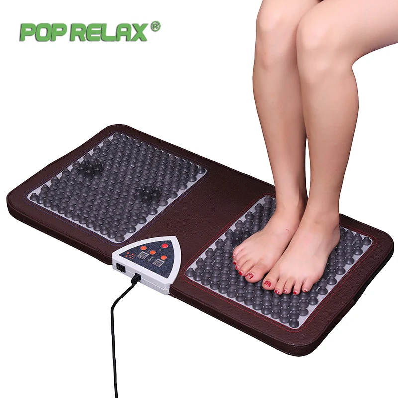 Массажный коврик для ног Pop Relax Nuga Nm55 турмалиновый германиевый акупунктурный