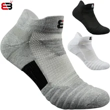 Sports-Socks Badminton-Tennis Basketball Professional Running Cotton Classic 2-Pairs