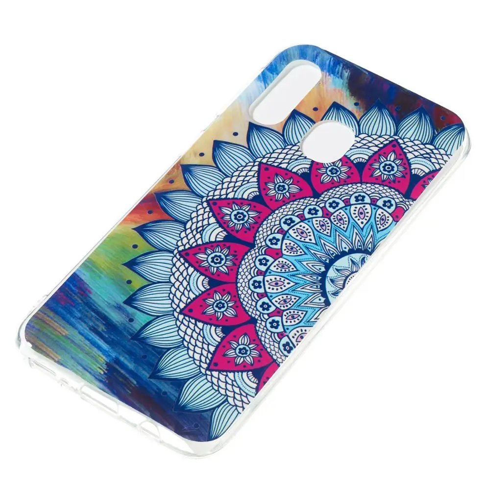 

Night Luminous Case for coque Samsung A40 SM-A405F/DS Case Silicone Cover for Galaxy S10e S10 S9 Plus Cover Etui Hoesjes