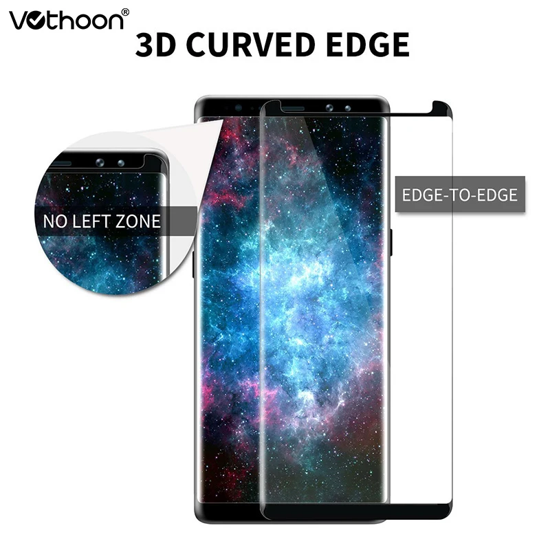 VOTHOON закаленное Стекло для samsung Galaxy S9 плюс S8 примечание 9 Экран протектор note8 3D H