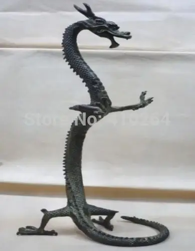 

exquisite bronze Chinese dragon statue Figures 17"Height discount 30%
