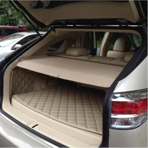 

High Qualit Car Rear Trunk Cargo Cover Security Shield Screen shade Fit For LEXUS RX270 RX350 2008-2015 (Black,Beige) BY EMS