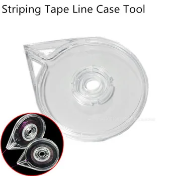 YZWLE 1Pc Nail Art Striping Tape Line Case Tool Sticker Box Holder Easy Use Design DIY Useful