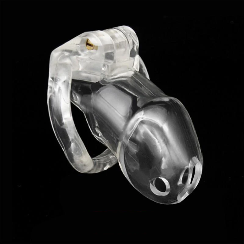 

Male chastity Cock Clear Silicone spikes Male Chastity Dick Cage Fixed Ring Size