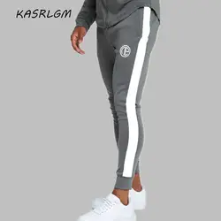 Мужская одежда 2018 мышцы фитнес-боди брюки, мужские брюки для бега, фитнес-Футбол тренировка, брюки Краш цвет ноги брюки