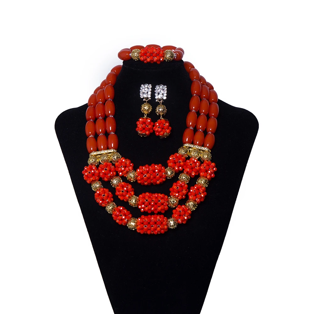 New India Red Coral Beads Dubai Bridal Wedding Necklace Jewelry Sets African Beads Jewelry Set Nigerian Wedding Bridal Jewelry цена New India Red Coral Beads Dubai Bridal Wedding Necklace Jewelry Sets African Beads Jewelry Set Nigerian Wedding Bridal Jewelry цены онлайн